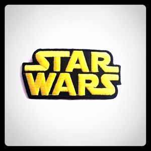 Star Wars Embroidered Iron On Patch Appliqué